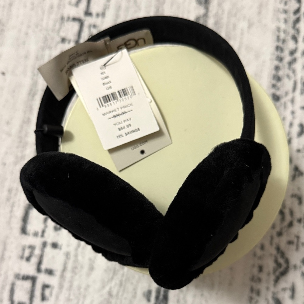 UGG Black Over-Ear Headphones